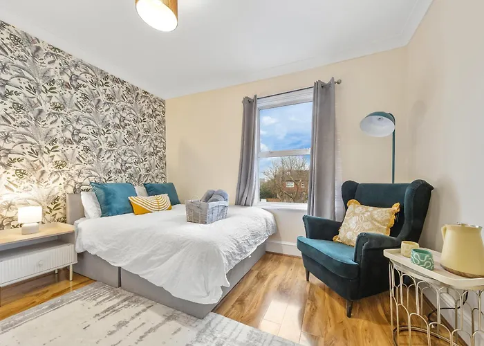 Classy Shared Home With Private Bedroom Near Tube - Bedroom3